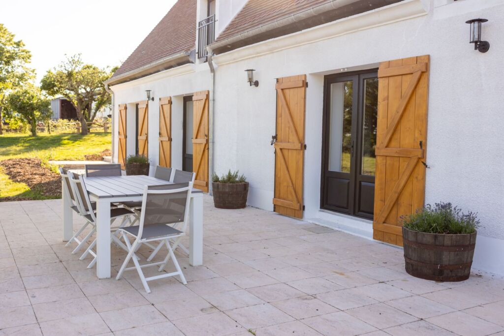 Terras vakantiehuis in Saint-Pierre-les-etieux