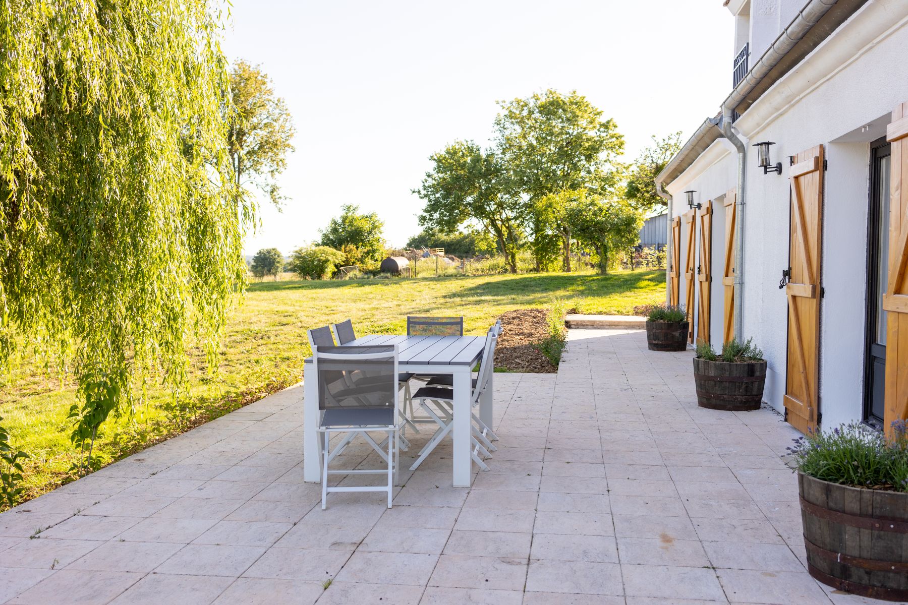 Terras vakantiehuis in Saint-Pierre-les-etieux